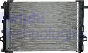 Delphi CF20185 - Condensateur, climatisation droxauto.com