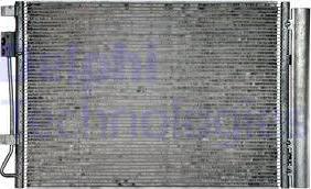 Delphi CF20187 - Condensateur, climatisation droxauto.com