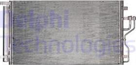 Delphi CF20290 - Condensateur, climatisation droxauto.com