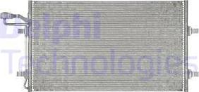 Delphi CF20297 - Condensateur, climatisation droxauto.com