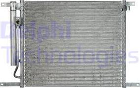 Delphi CF20247 - Condensateur, climatisation droxauto.com