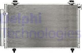 Delphi CF20204 - Condensateur, climatisation droxauto.com