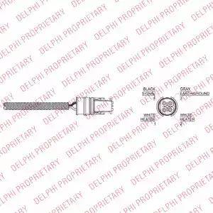 Delphi ES10632-11B1 - Sonde lambda droxauto.com