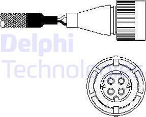 Delphi ES10254-12B1 - Sonde lambda droxauto.com