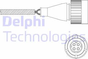 Delphi ES11048-12B1 - Sonde lambda droxauto.com