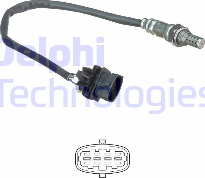 Delphi ES20491-12B1 - Sonde lambda droxauto.com