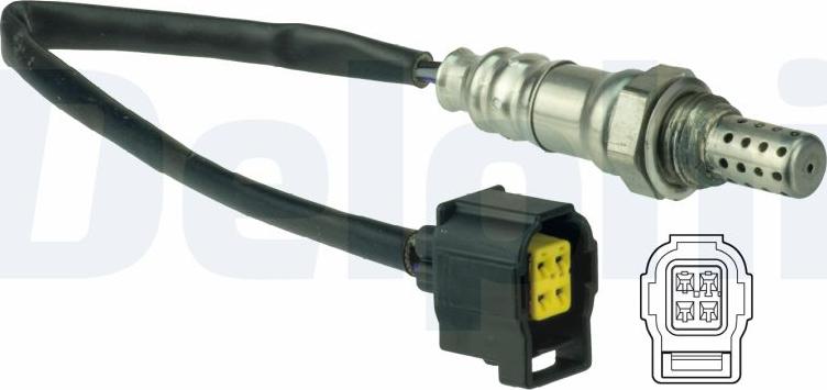 Delphi ES20521-18B1 - Sonde lambda droxauto.com