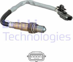 Delphi ES20680-12B1 - Sonde lambda droxauto.com