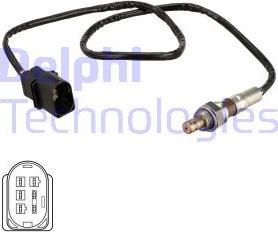 Delphi ES21096-12B1 - Sonde lambda droxauto.com
