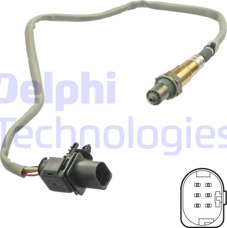 Delphi ES21092-12B1 - Sonde lambda droxauto.com