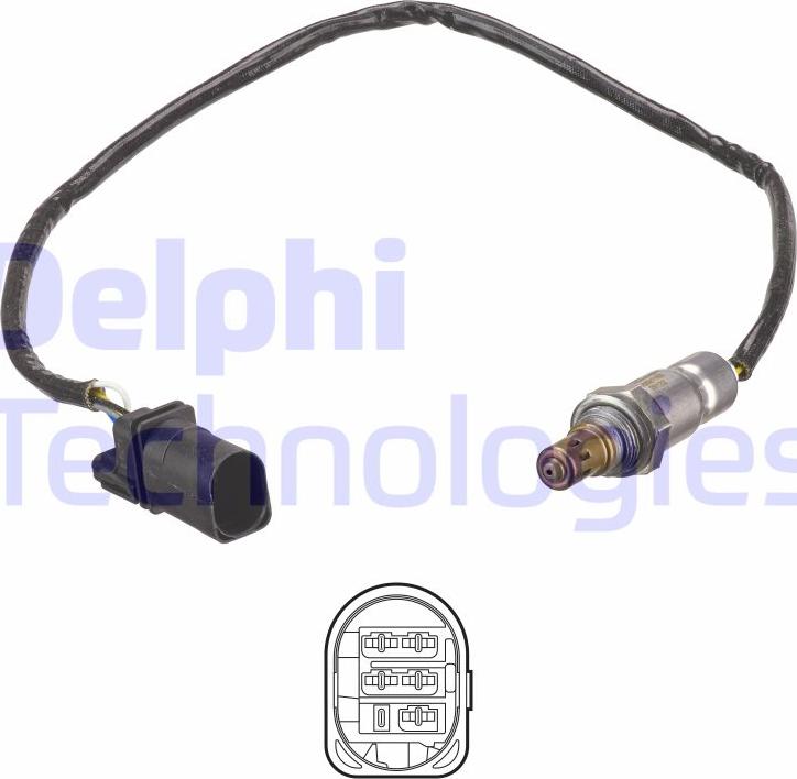 Delphi ES21153-12B1 - Sonde lambda droxauto.com