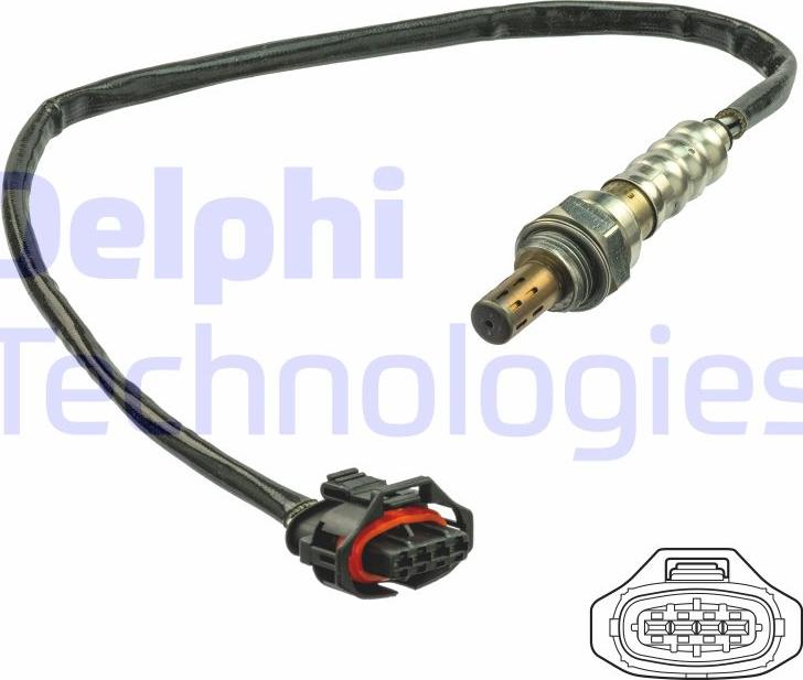 Delphi ES21116-12B1 - Sonde lambda droxauto.com