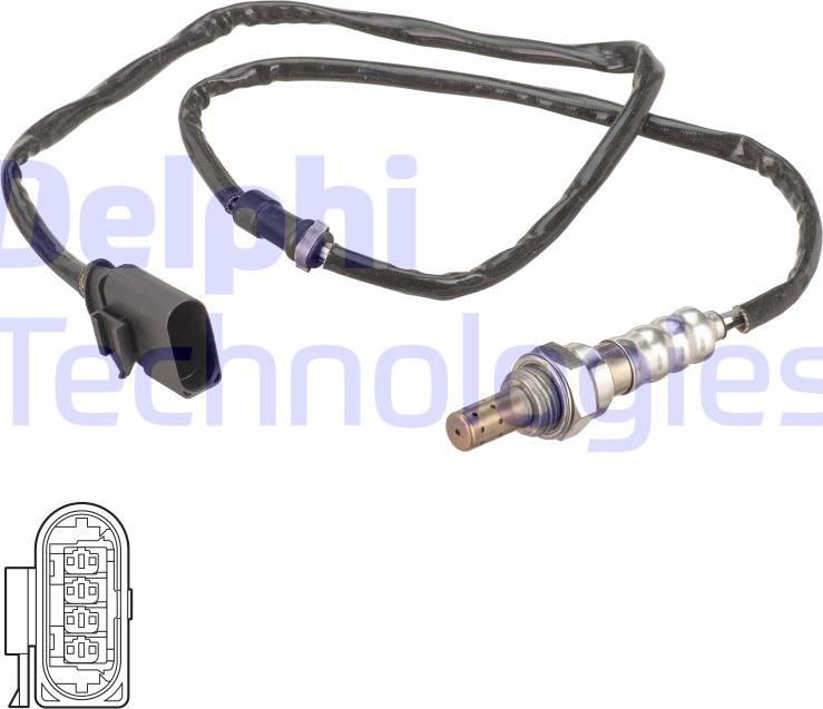 Delphi ES21111-12B1 - Sonde lambda droxauto.com