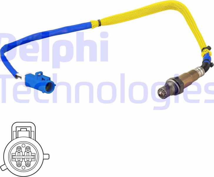 Delphi ES21184-12B1 - Sonde lambda droxauto.com