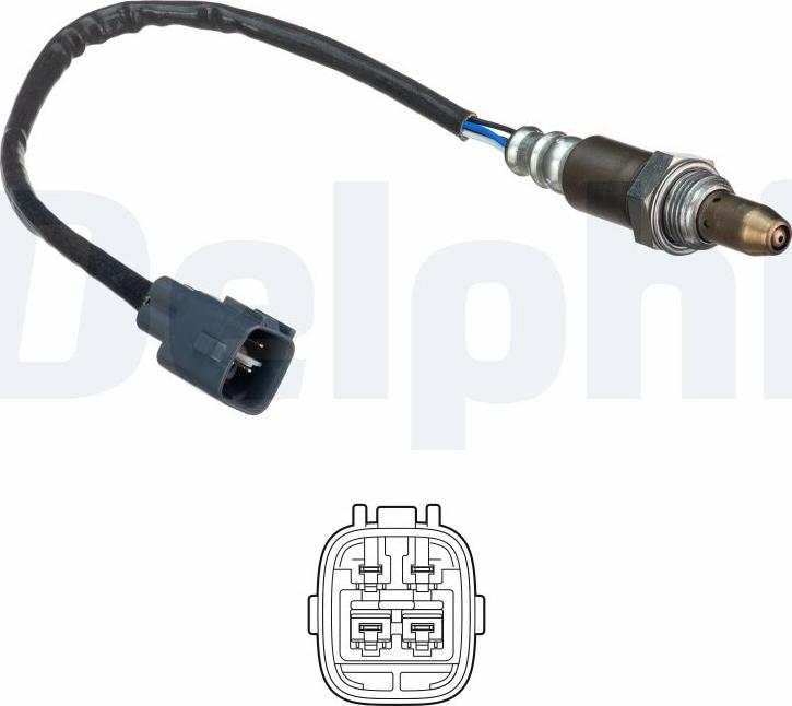 Delphi ES21138-12B1 - Sonde lambda droxauto.com