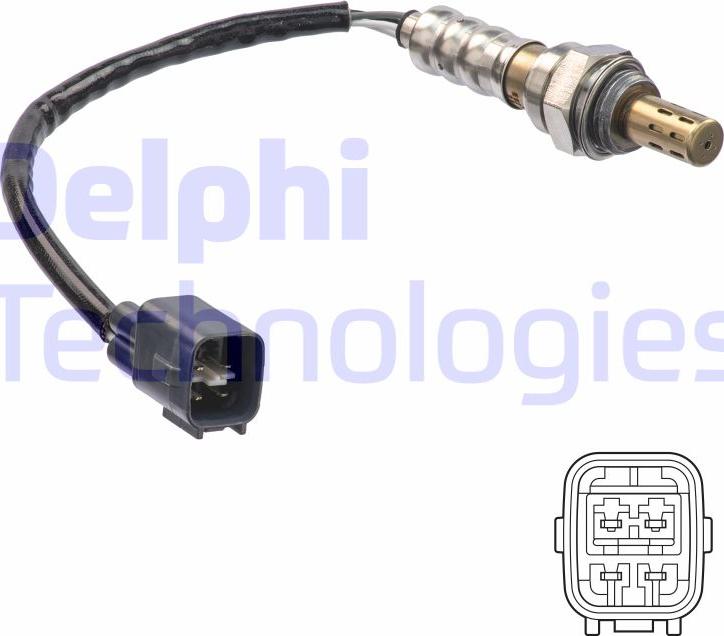 Delphi ES21176-12B1 - Sonde lambda droxauto.com