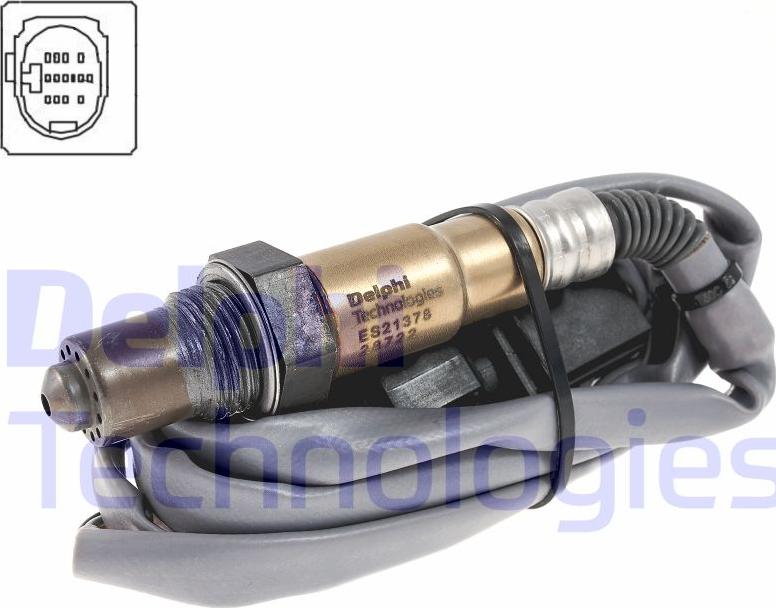 Delphi ES21378-12B1 - Sonde lambda droxauto.com