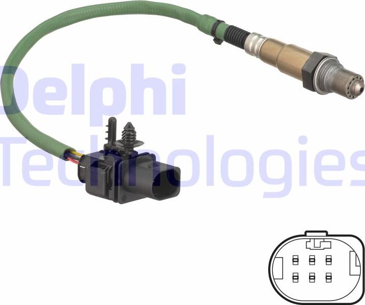 Delphi ES21269-12B1 - Sonde lambda droxauto.com