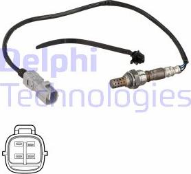 Delphi ES21261-12B1 - Sonde lambda droxauto.com