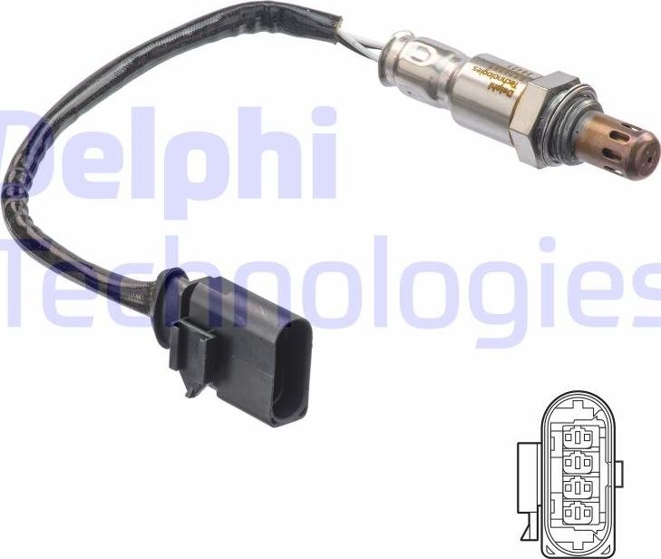 Delphi ES21267-12B1 - Sonde lambda droxauto.com