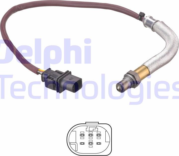 Delphi ES21238-12B1 - Sonde lambda droxauto.com