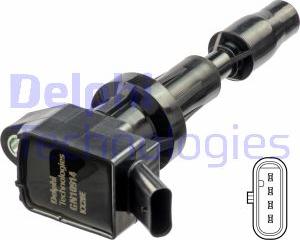 Delphi GN10914-11B1 - Bobine d'allumage droxauto.com