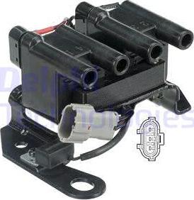 Delphi GN10412-17B1 - Bobine d'allumage droxauto.com