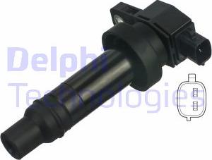 Delphi GN10590-18B1 - Bobine d'allumage droxauto.com