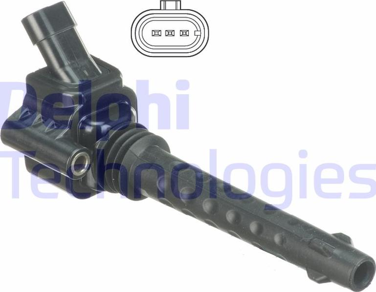 Delphi GN10528-12B1 - Bobine d'allumage droxauto.com