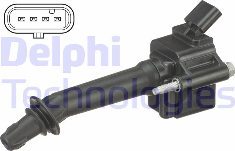 Delphi GN10796-12B1 - Bobine d'allumage droxauto.com