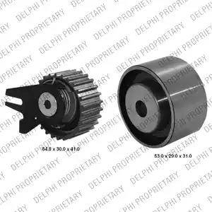 Delphi KDB449 - Kit de distribution droxauto.com