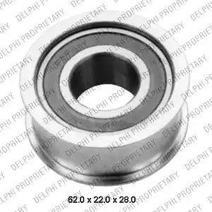 Delphi KDB452 - Kit de distribution droxauto.com