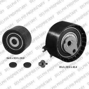 Delphi KDB460 - Kit de distribution droxauto.com