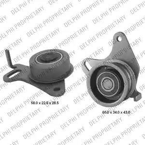 Delphi KDB400 - Kit de distribution droxauto.com