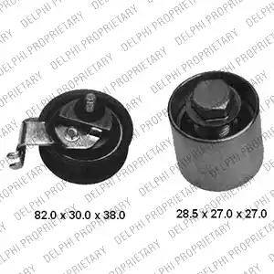 Delphi KDB484 - Kit de distribution droxauto.com