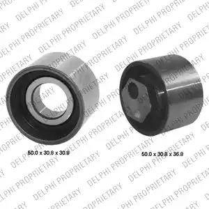 Delphi KDB109 - Kit de distribution droxauto.com