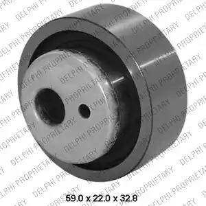 Delphi KDB114 - Kit de distribution droxauto.com