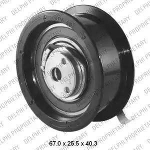 Delphi KDB189 - Kit de distribution droxauto.com