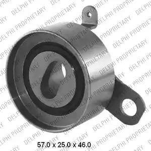 Delphi KDB243 - Kit de distribution droxauto.com