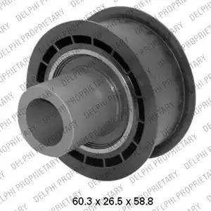 Delphi KDB214 - Kit de distribution droxauto.com