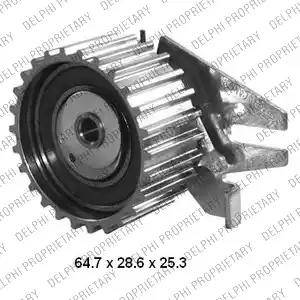 Delphi KDB218 - Kit de distribution droxauto.com