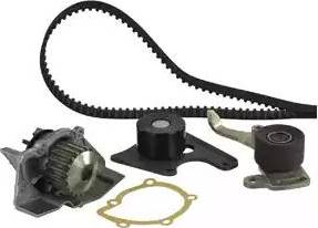 Delphi KWP1601115 - Pompe à eau + kit de courroie de distribution droxauto.com