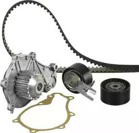 Delphi KWP2534493 - Pompe à eau + kit de courroie de distribution droxauto.com