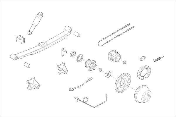 Delphi OE-FORD-000008788-R - Suspension des roues droxauto.com