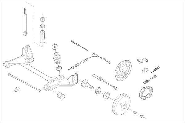 Delphi OE-OPEL-000001839-R - Suspension des roues droxauto.com