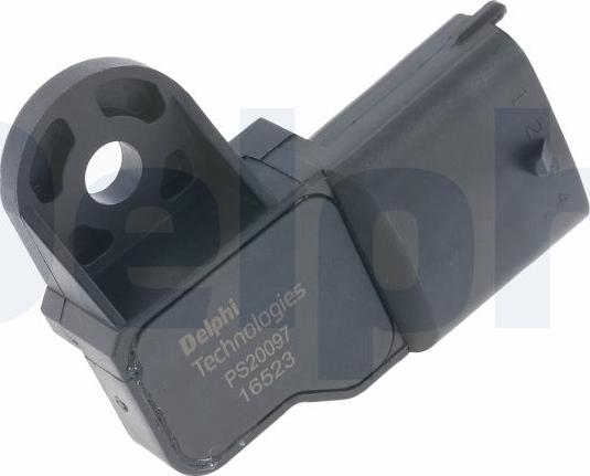 Delphi PS20097-12B1 - Capteur, pression du tuyau d'admission droxauto.com