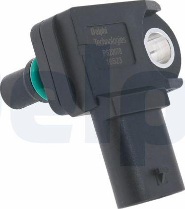Delphi PS20078-12B1 - Capteur, pression du tuyau d'admission droxauto.com