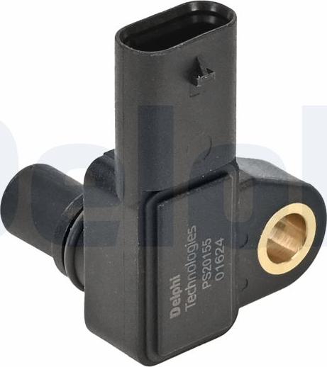 Delphi PS20155-12B1 - Capteur, pression du tuyau d'admission droxauto.com