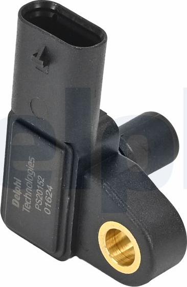 Delphi PS20152-12B1 - Capteur, pression du tuyau d'admission droxauto.com