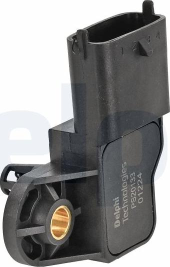 Delphi PS20133-12B1 - Capteur, pression du tuyau d'admission droxauto.com